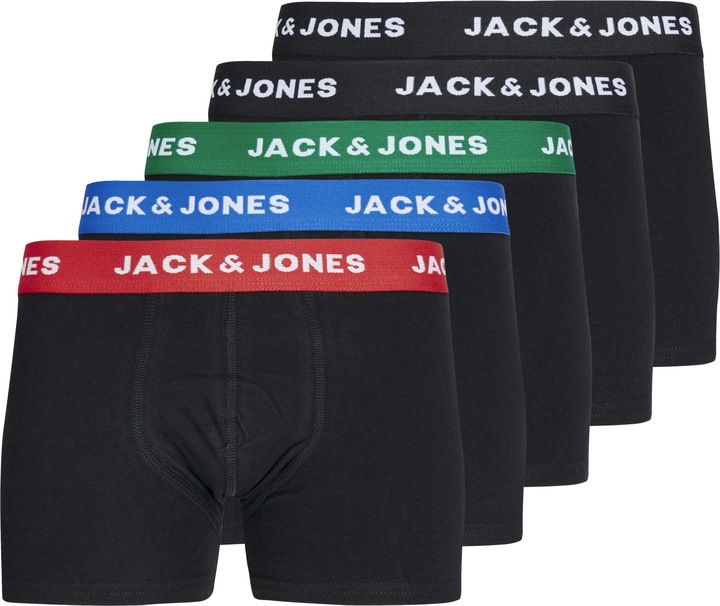 Immagine prodotto Jack & Jones Jachuey Trunks 5 Pack Noos Jnr (140, Confezione da 5 pezzi)