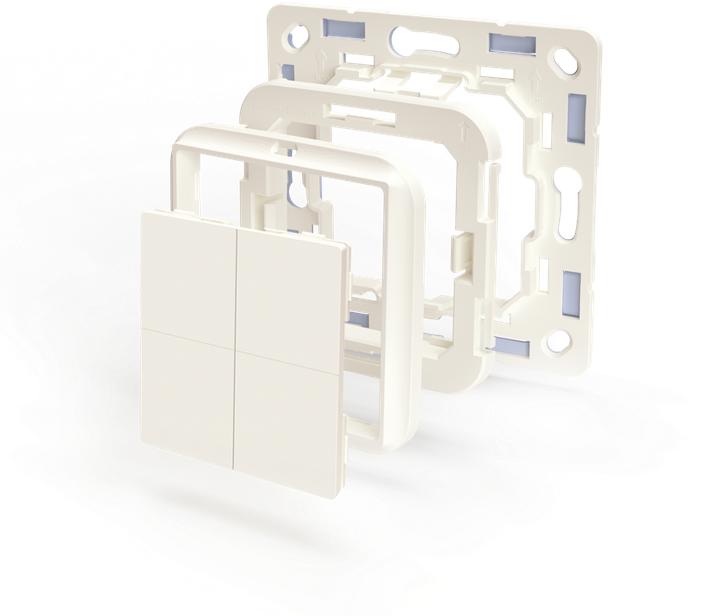 Produktbild Shelly Blu Wall Switch 4 ZB