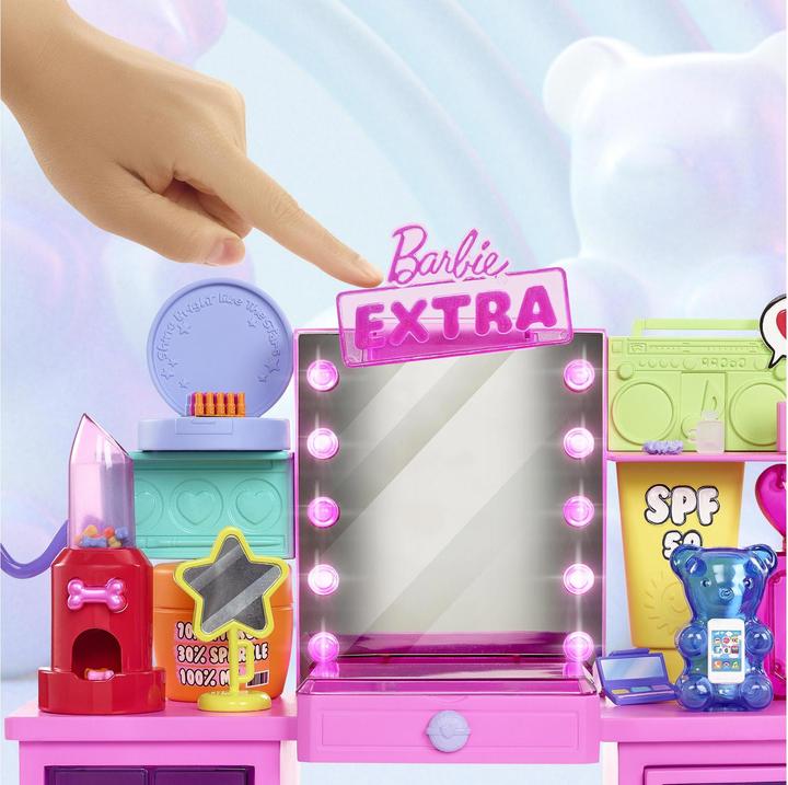 Actual product image Barbie Extra Doll and Playset