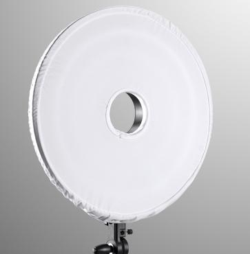 Produktbild Falcon Eyes Bi-Color LED Ringlampe Dimmbar DVR-300DVC auf 230V