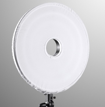 Produktbild Falcon Eyes Bi-Color LED Ringlampe Dimmbar DVR-300DVC auf 230V