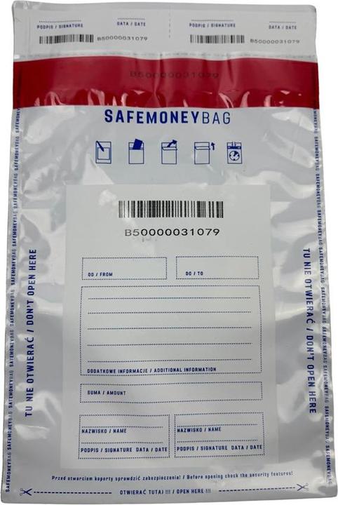 Nutritional values and ingredients Bestpak SAFEMONEYBAG Koperty bezpiecznie depozytowe transparent B4 260x370+35 100 szt (B4, 100 x)