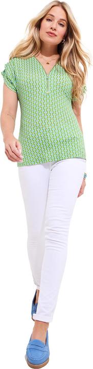 Immagine prodotto Joe Browns Retro Geo Print Zip Neck Top (38)