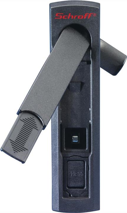 Produktbild Schroff Schwenkhebelgriff für 1-Punkt-Verriegelung - KIT SCHWENK HEBELGRIFF