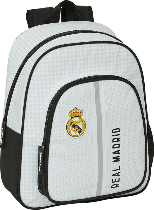 Real Madrid CF School backpack Real Madrid C.F. 24/25 White Grey 28 x 34 x 10 cm