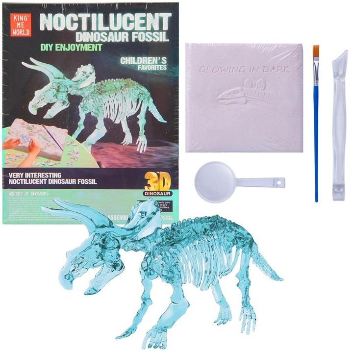 Trifox Paläontologische Ausgrabungen eines phosphoreszierenden Dinosauriers