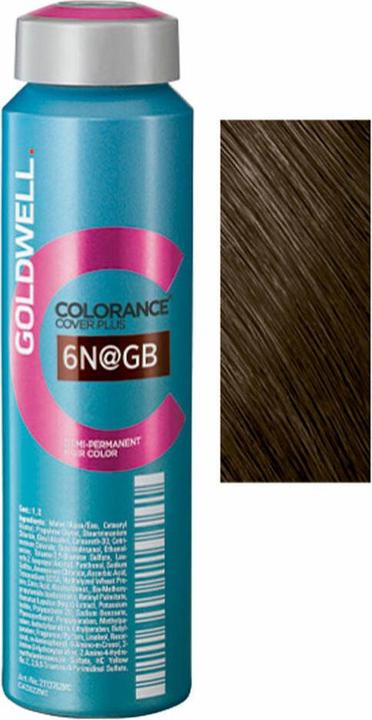Actual product image Goldwell Colorance Elumenated (6N@GB dark blonde elumenated gold brown)