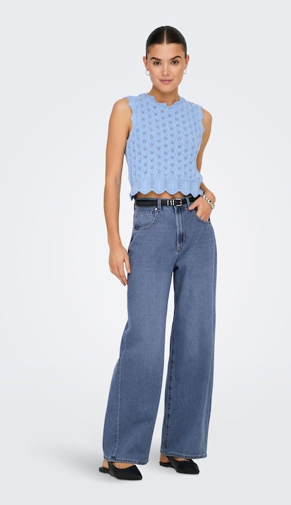 Produktbild Only ONLHOPE Hohe Taille Weiter Beinschnitt Jeans Jeans mit weitem Bein (W29/L32)