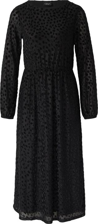 Image du produit s.Oliver Kleid Midi-Samtkleid mit U-Boot-Ausschnitt (34)