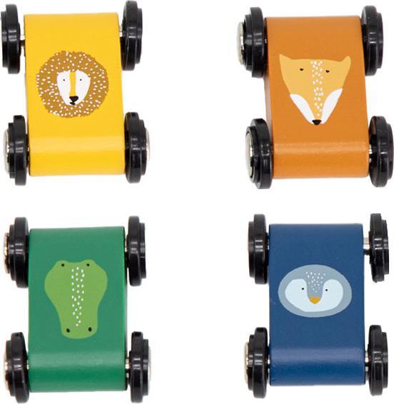 Immagine prodotto Trixie Baby Autostrada in legno con 4 auto