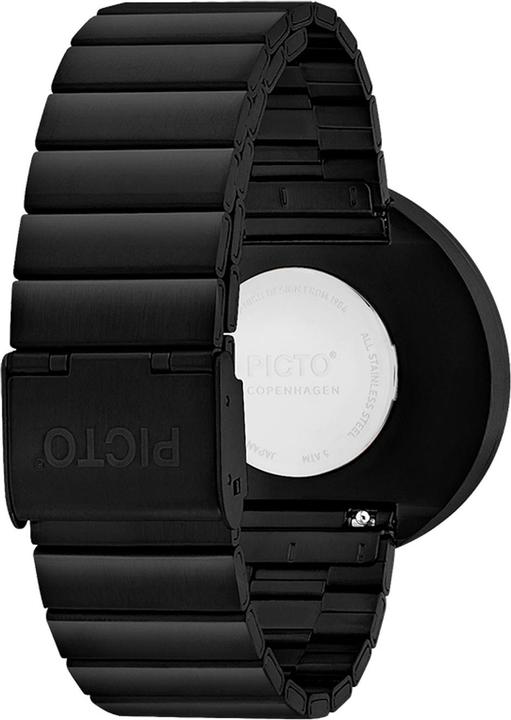 Produktbild Picto 43361-3020 Black Unisex 40mm 5ATM (Analoguhr)