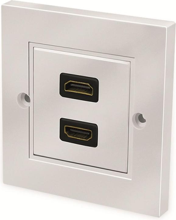 Actual product image LogiLink Junction box, 2x HDMI coupling (HDMI, 8.60 cm)