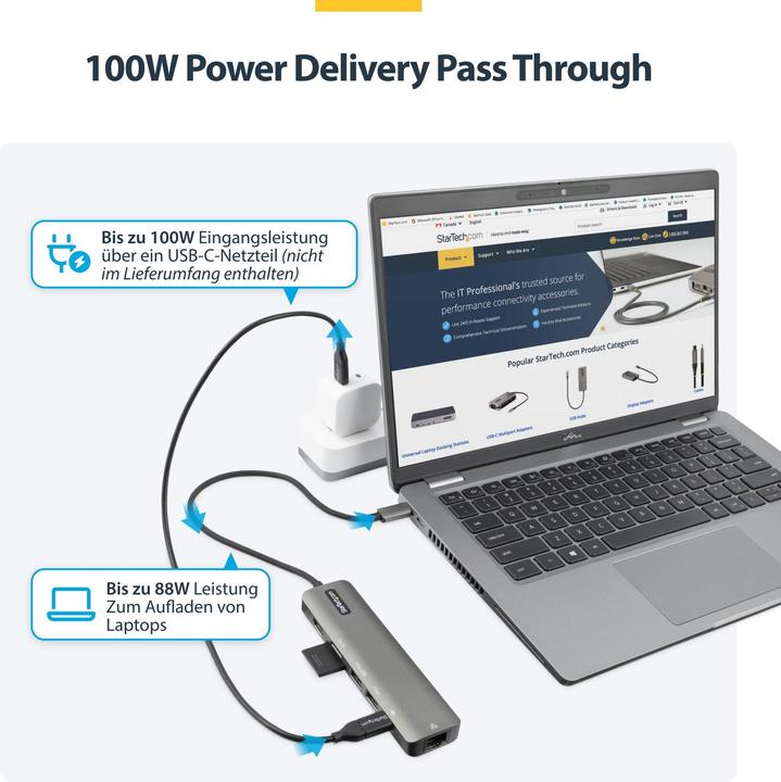 Produktbild StarTech DKT30CHSDPD1 (USB-C)
