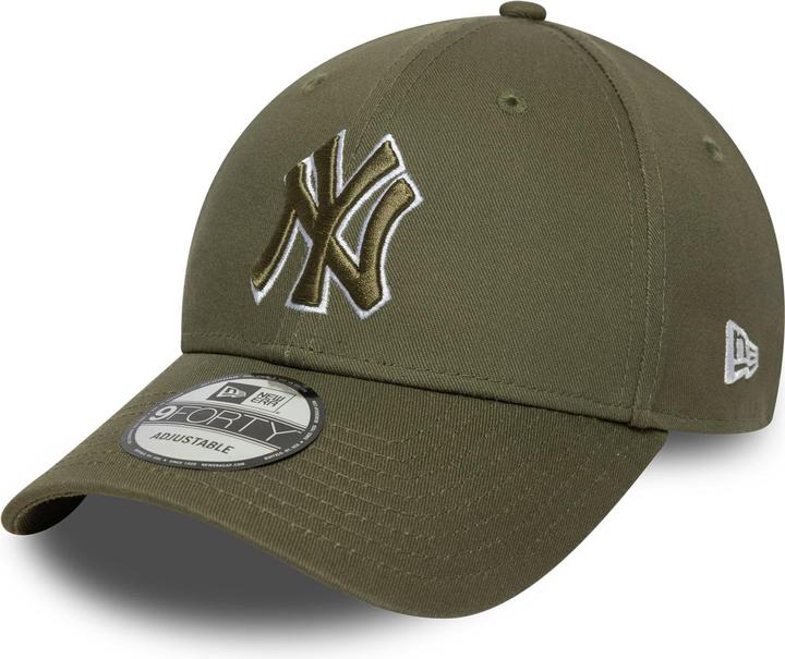 Produktbild New Era 9Forty Strap Cap - OUTLINE New York Yankees oliv
