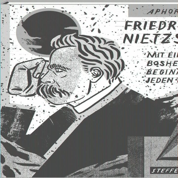Produktbild Mit einer Bosheit beginne ich jeden Tag (Deutsch, Friedrich Nietzsche, Joe Villion, 2017)