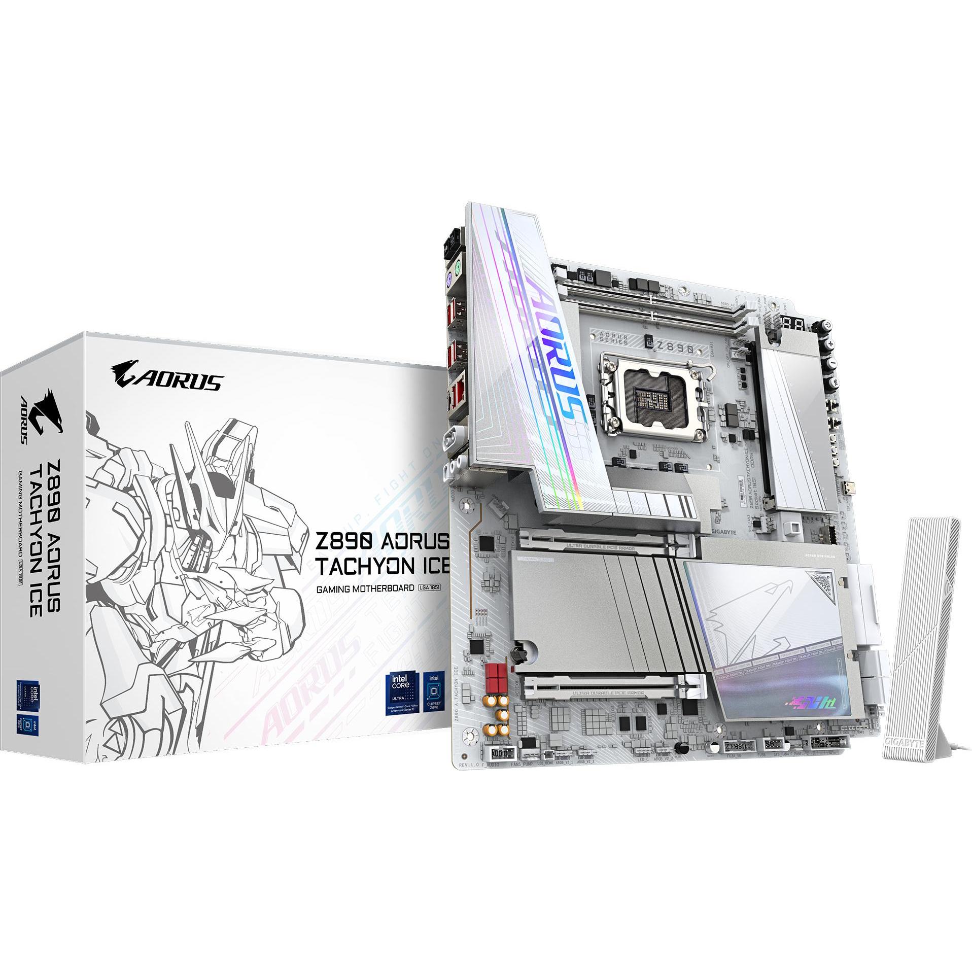 Gigabyte Z890 AORUS Tachyon ICE (Z890,S1851,eATX,DDR5) (LGA 1851, Intel Z890, E-ATX), Mainboard