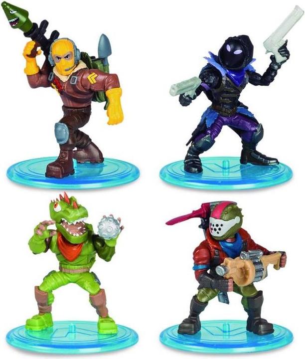 Actual product image Giochi Preziosi Fortnite Blister Pack with 4 Characters and Accessories