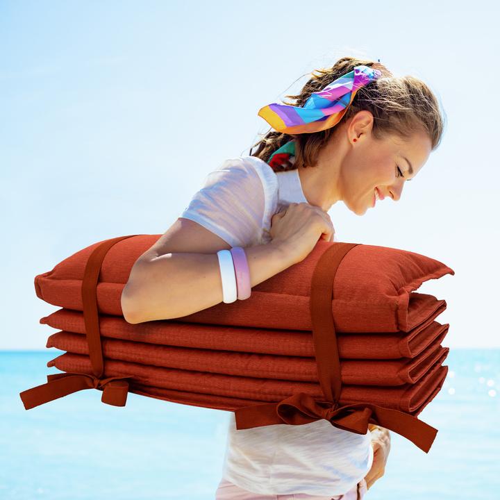 Produktbild Natura Punto Strandmatte mit Kissen (68 x 180 cm)