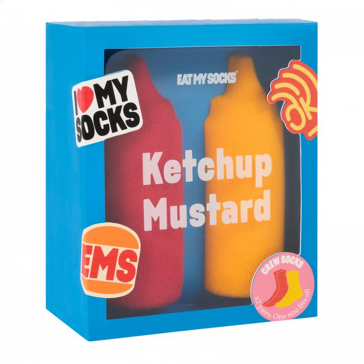 Produktbild Eat My Socks Ketchup&Mustard (2er Pack, One Size)