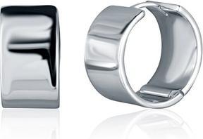 Image du produit JVD - Minimalist silver hoop earrings SVLE2433XJ40000