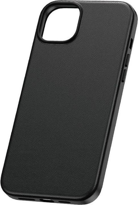 Actual product image Baseus Phone Case for iPhone 15 Pro Fauxther Series (Black) (Apple iPhone 15 Pro)