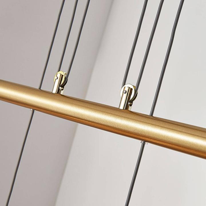 Produktbild Lindby Simeon Pendelleuchte White/Brass (E14)