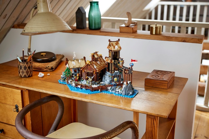 Produktbild LEGO Wikingerdorf (21343, LEGO Ideas, LEGO Seltene Sets)