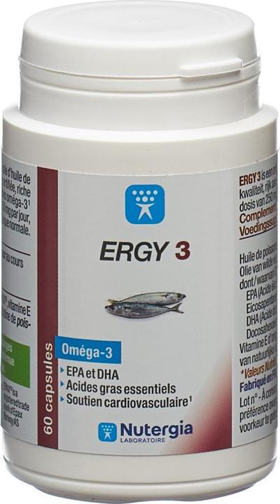 Nutergia Ergy 3 caps (60 pcs., Capsules, 60 g)