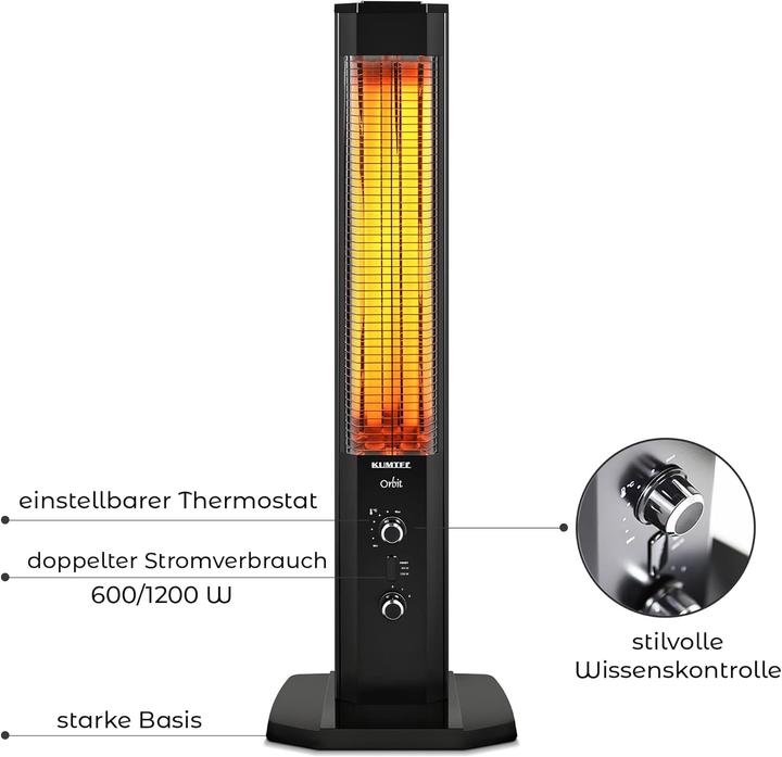 Produktbild Kumtel Heizstrahler (1200 W)