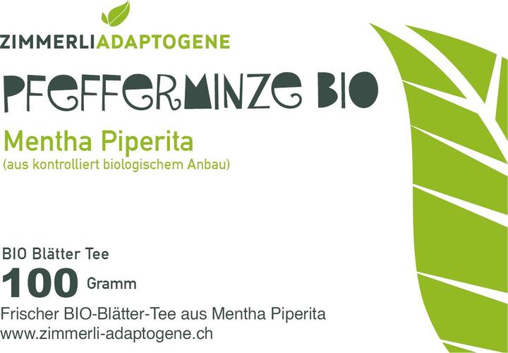 Produktbild Zimmerli Adaptogene Pfefferminz Tee (BIO) (50 g)