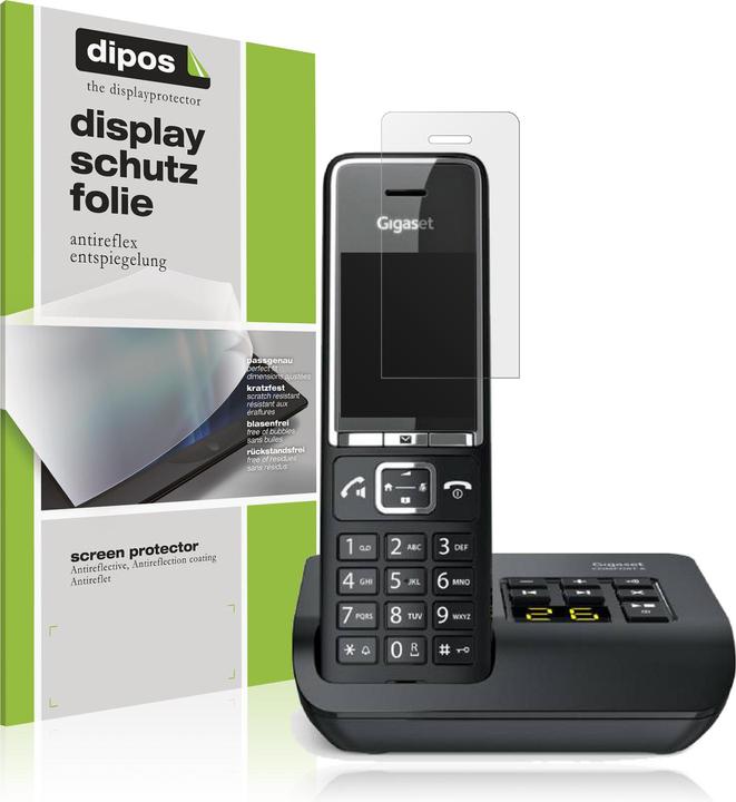 Produktbild Dipos Schutzfolie Matt für Gigaset Comfort 520A Duo