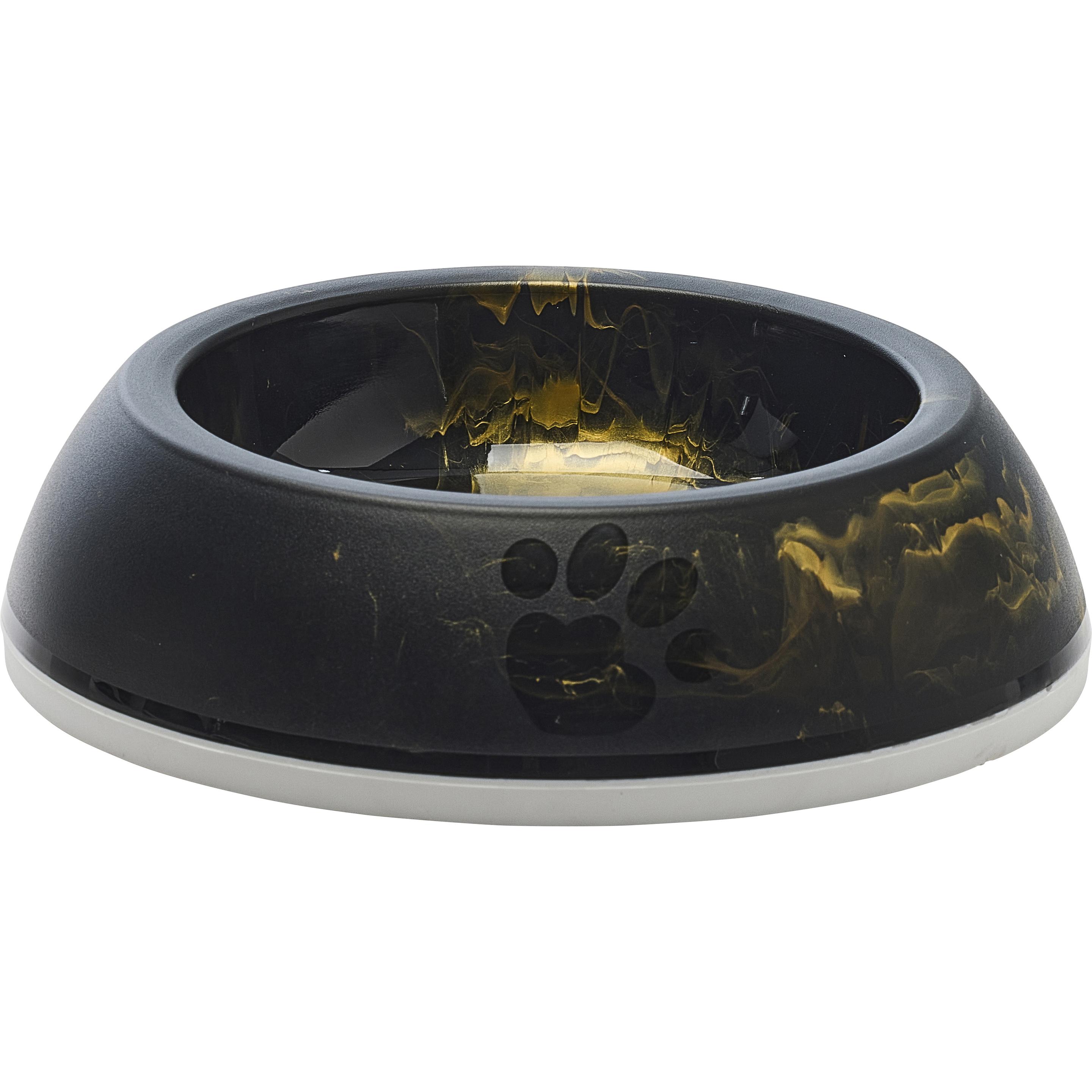 Comparer les prix de Savic Nourriture pour chats Delice Marble Noir / Or (20 cl), Gamelle
