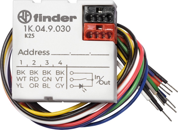 Produktbild Finder KNX 1K.04.9.030 Modul 4-Kanal 1K.04.9.030