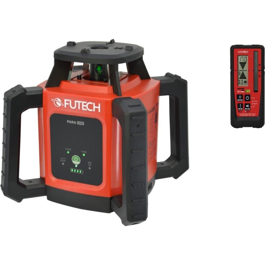 Futech, Laser lineare, 052.01G.4M Para ONE Grüner Rotationslaser + Quattro MM-Empfänger