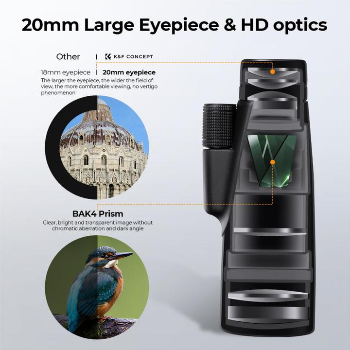 Image du produit K&F Concept Télescope (12 x, 50 mm)
