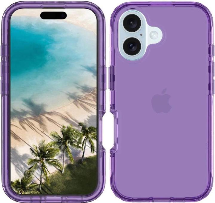 Actual product image Cover-Discount iPhone 16 Plus - Stossfeste Hybrid Handyhülle (Apple iPhone 16 Plus)