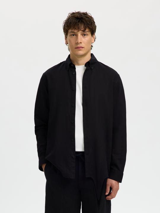 Immagine prodotto Selected Regular Fit Bluse aus Leinengemisch (M)