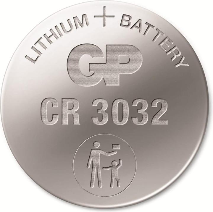 Produktbild GP Batteries LITHIUM BUTTON CELL CR3032 (1 Stk., CR3032, 500 mAh)