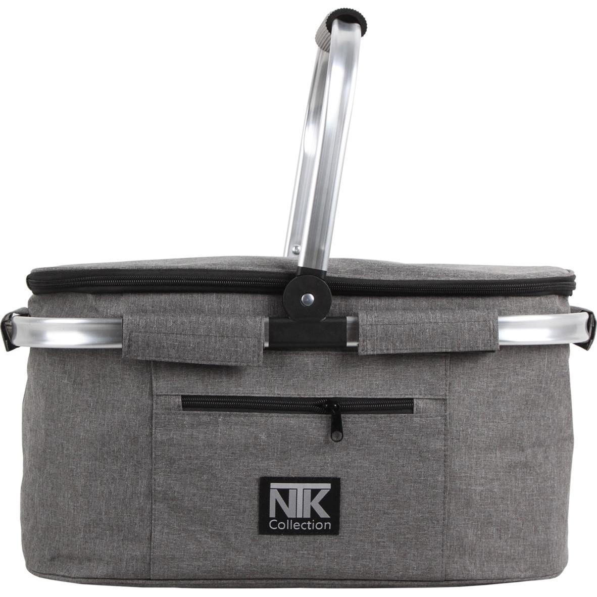 NTK-Collection, Einkaufshilfe, Einkaufskorb Neria Grau, Grau