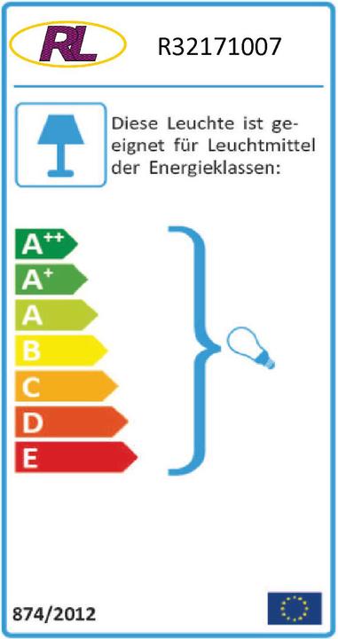 Energie-Label JOHN316 Single Spot (E27)