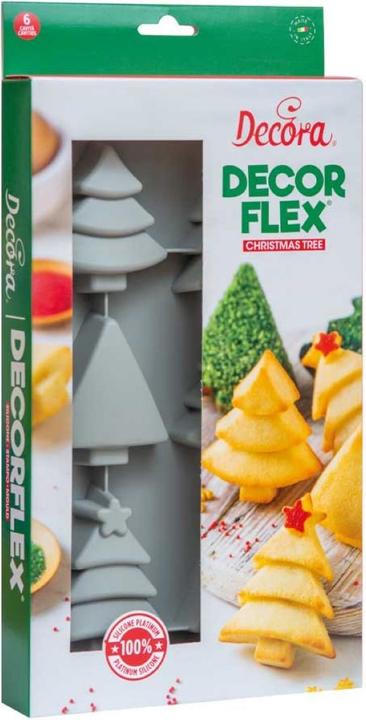 Actual product image Decora Cake baking tin fir tree 1 piece (7 cm)
