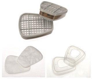 Produktbild 3M Halbmaske mit Wechselfiltern (A2P2, 1 x)