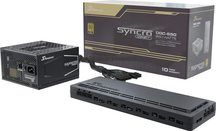 Image du produit Seasonic Syncro Q704 + Syncro DGC-650 (ATX, E-ATX, mATX, ITX)