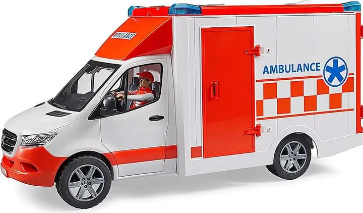 Bruder MB Sprinter Ambulance avec chauffeur