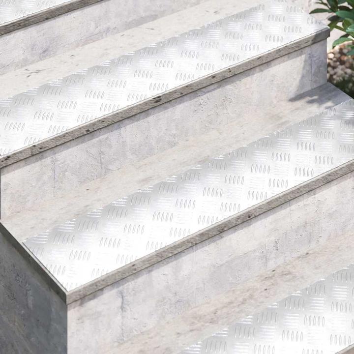Produktbild VidaXL Aluminium Treppenplatten (100 x 20 cm)
