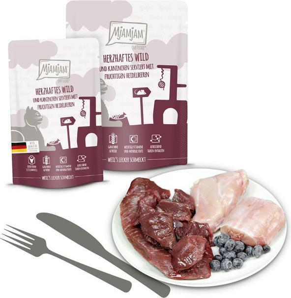 Produktbild Mjamjam Katzen-Nassfutter (Adult, 1 Stk., 320 g)