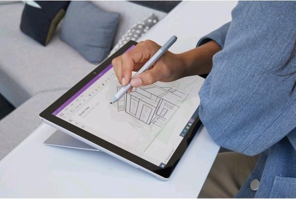 Immagine prodotto Microsoft Surface Pro 7 (12.30", 256 GB, Platino)