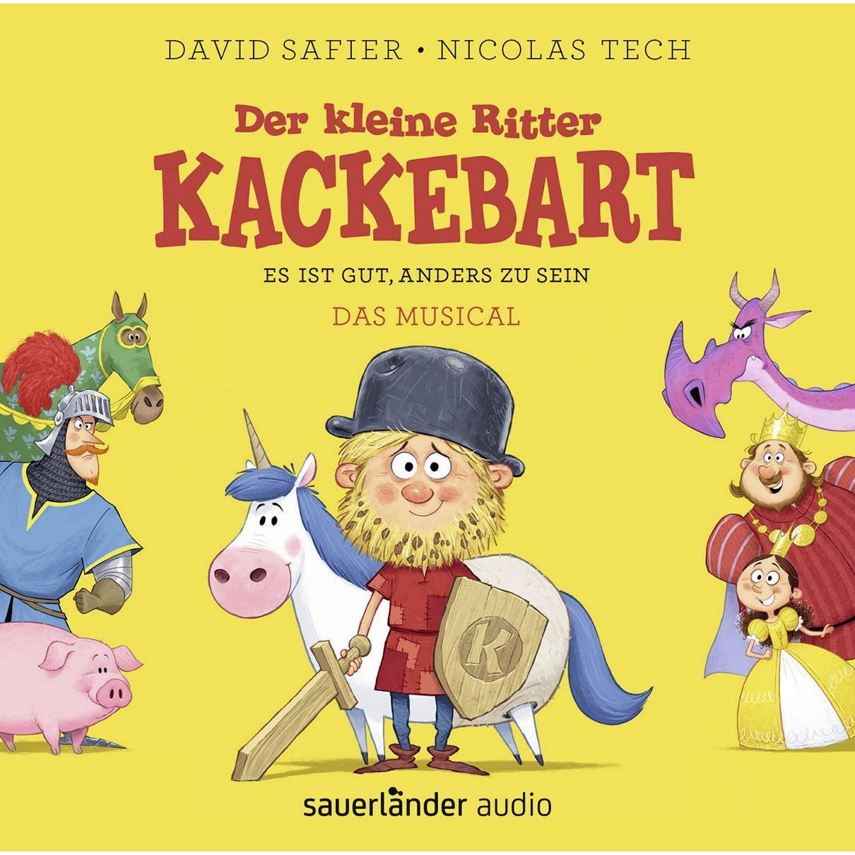 Thumbnail - Der kleine Ritter Kackebart, Hörbücher von Nicolas Tech, David Safier
