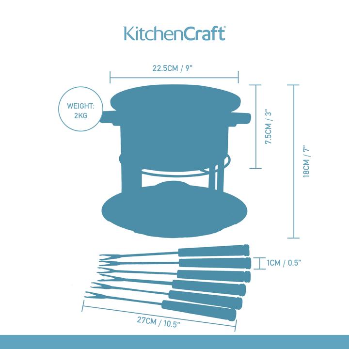 Produktbild Kitchen Craft Deluxe (Käsefondue)