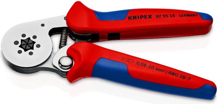 Productafbeelding Knipex Krimptang Zelfinstellend 180 mm (250 mm)